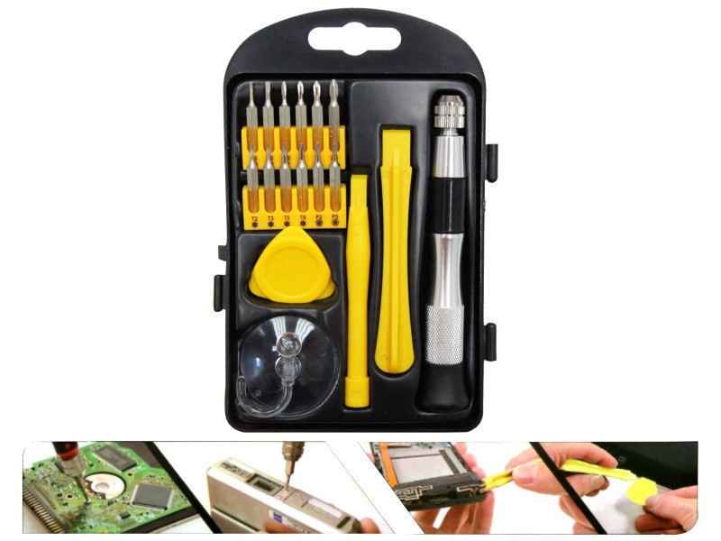 17PCS MOBILE PHONE & COMPUTER REPAIR SET