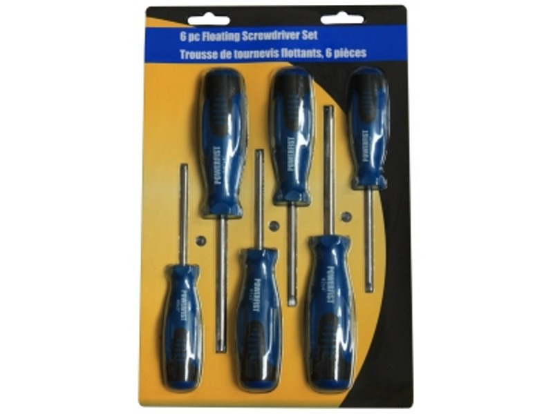 6PCS FLOATABLE SCREWDRIVER SET