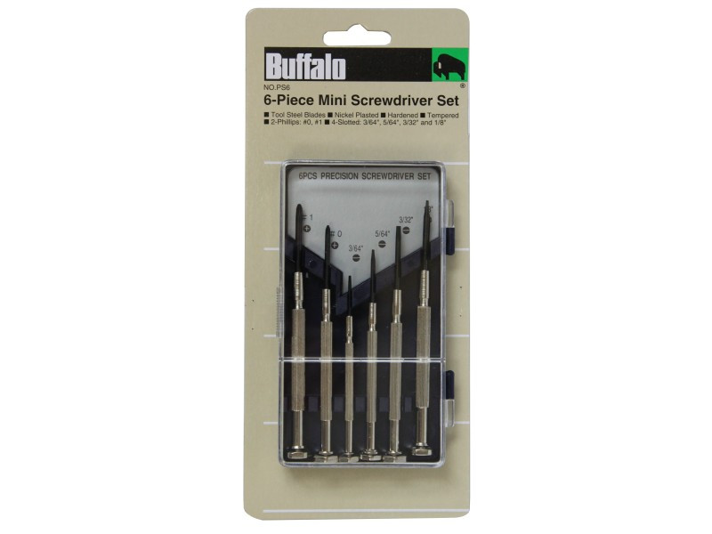 6PC PRECISION SCREWDRIVER SET