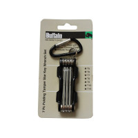 7 PCS NEW ALUM. FOLDING TAMPER STAR KEY WRENCH SET