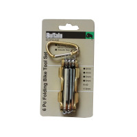 6 PCS ALUM. FOLDING BIKE TOOL SET (TYPE C)W/KEY CH