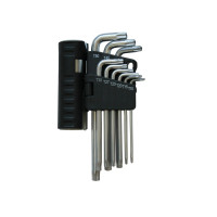 9PCS LONG STAR KEY WRENCH SET W/MAGNET