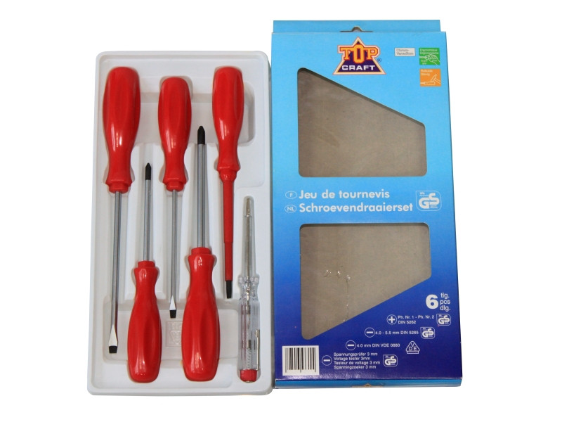 6PCS SCREWDRIVER SET