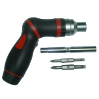7 IN 1 MULTI-ANGLE HANDLE RATCHET SCREWDRIVER SET