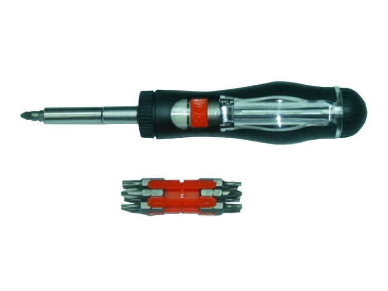13 IN 1 HIGH TORQUE FREE ADJUSTABLE RATCHET SCREWDRIVER