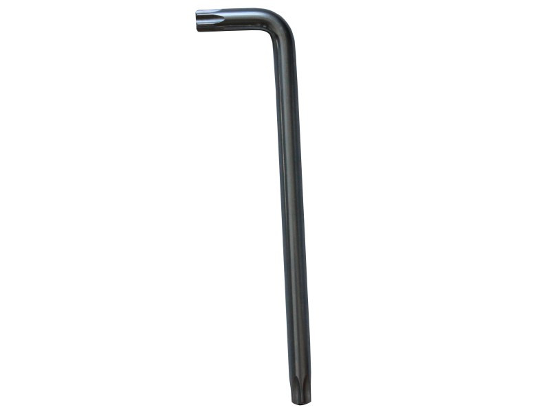 LONG TAMPER STAR KEY WRENCH WITH MAGNET