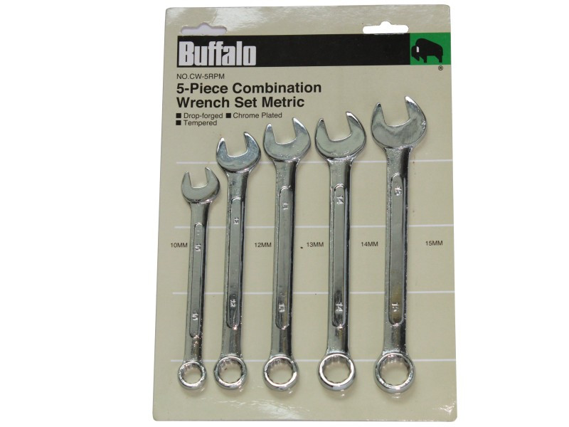 5PC COMBINATION WRENCH SET