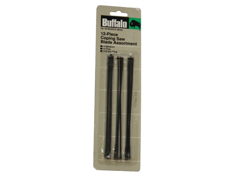 12PC ASS'T COPING SAW BLADES