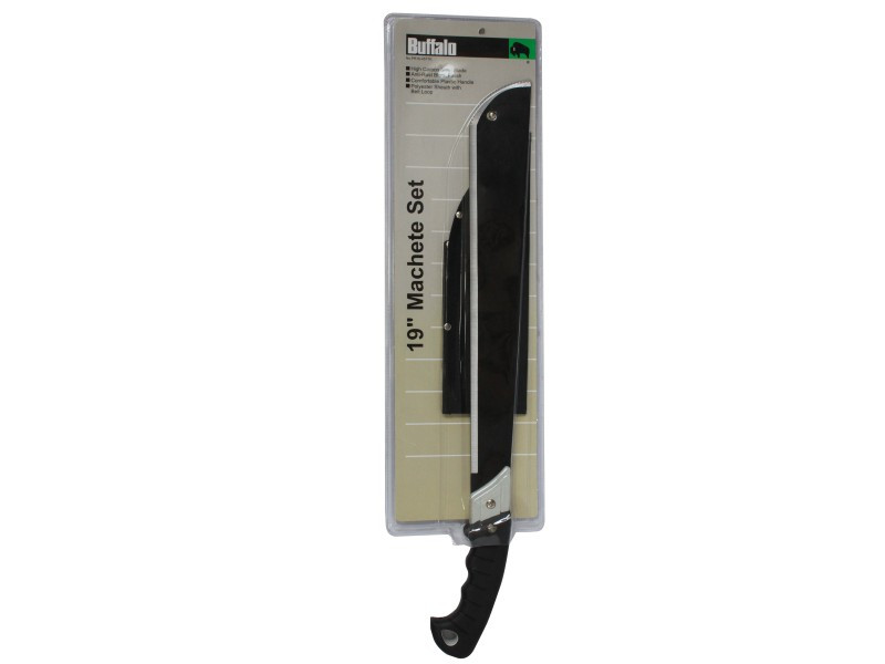 19" MACHETE W/SHEATH