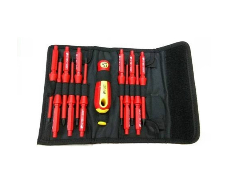14PCS VDE INTERCHANGEABLE SCREWDRIVER SET