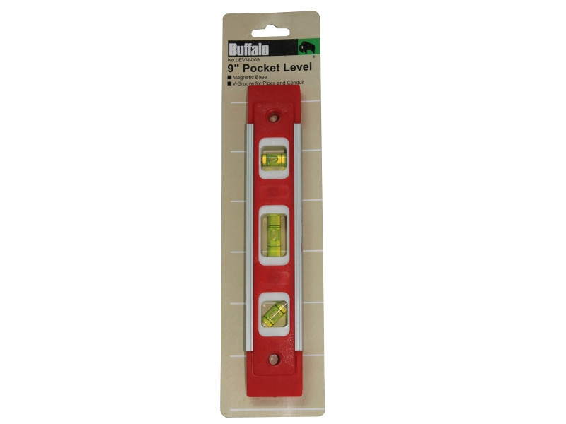 9" LEVEL WITH MAGNET
