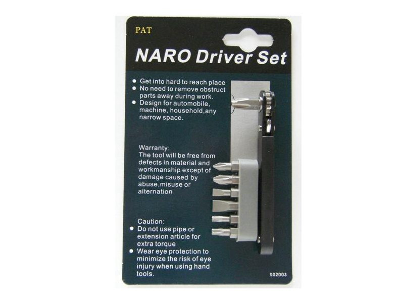 8PC  BIT DRIVER SET