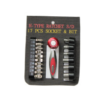 17 PCS BIT & SOCKETS SET