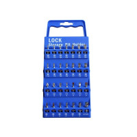 28PCS INSERT BIT SET-LOCK STORAGE HOLDER