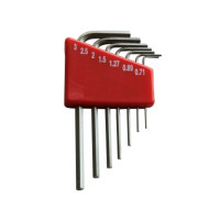 7PCS SHORT HEX KEY WRENCH SET