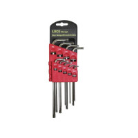 9PCS TORX KEY WRENCH SET -LOCK STORAGE HOLDER