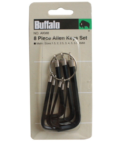 8 PC ALLEN KEY SET