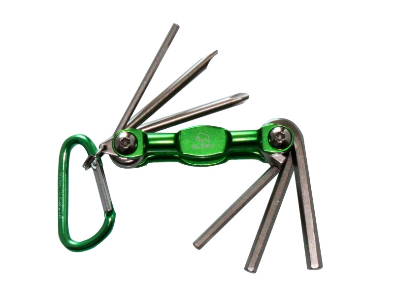6 PCS ALUM. FOLDING BIKE TOOL SET (TYPE C)
