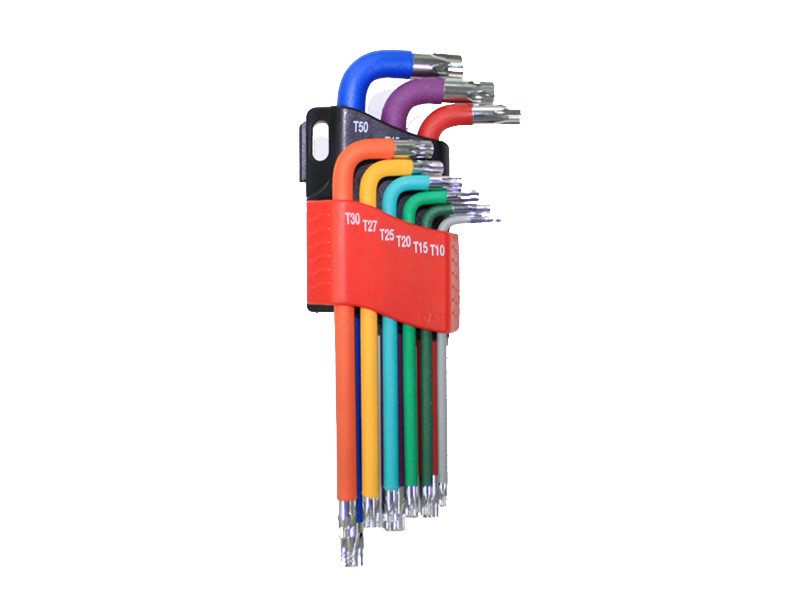9PCS LONG TORX WITH TAMPER KEY  WRENCH SET