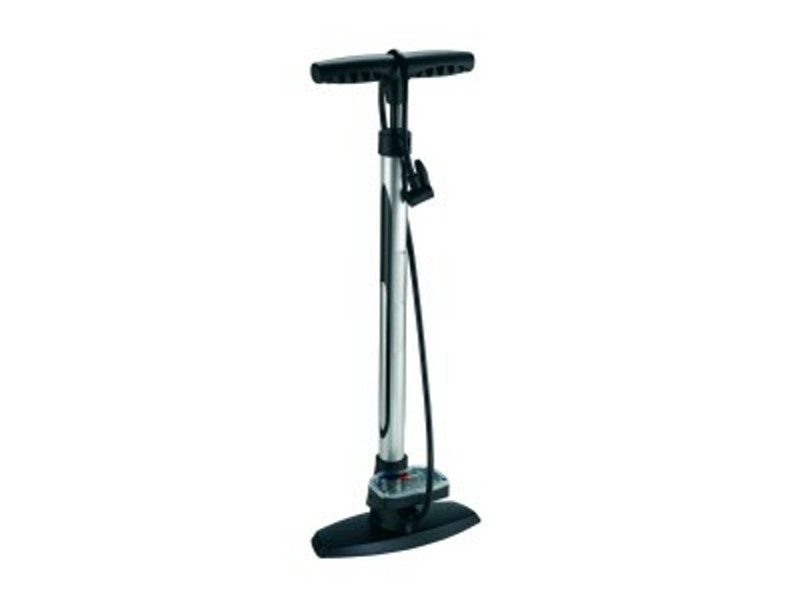 25" STEEL FLOOR PUMP WITH 3.5" BIG TRIANGLE GAUGE