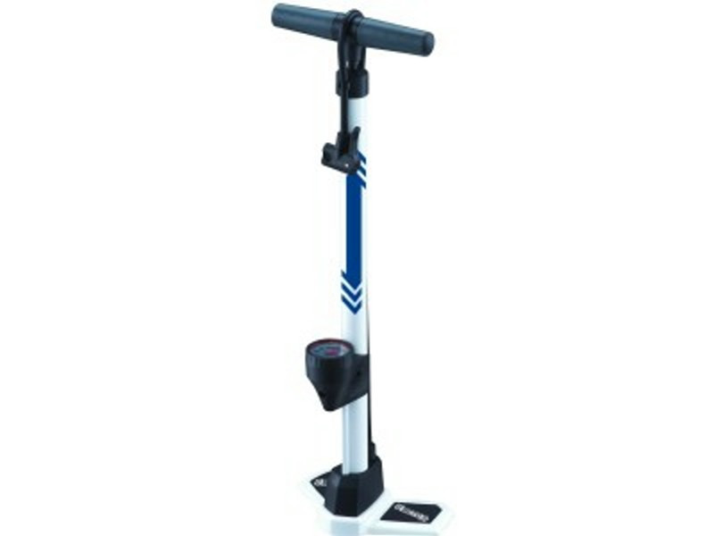 26" STEEL FLOOR PUMP WITH 2" PLASTIC GAUGE