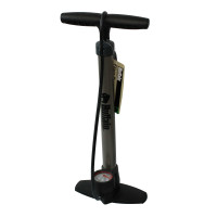 STEEL FLOOR PUMP WITH GAUGE PSS HEAD