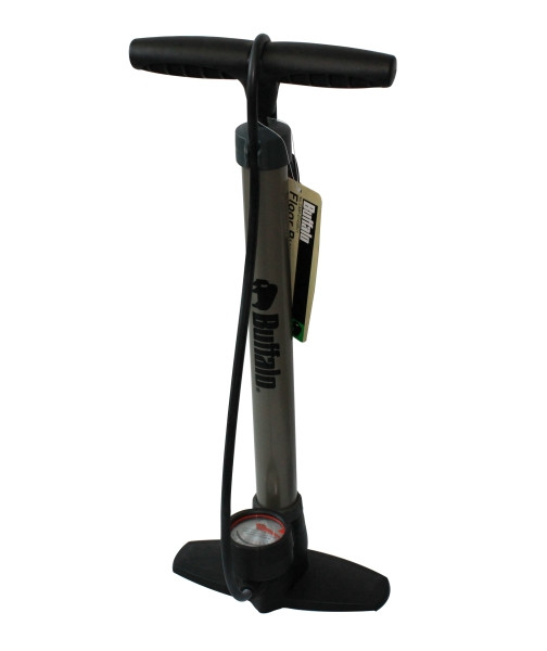 STEEL FLOOR PUMP WITH GAUGE PSS HEAD