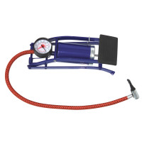 FOOT AIR PUMP WITH GAUGE