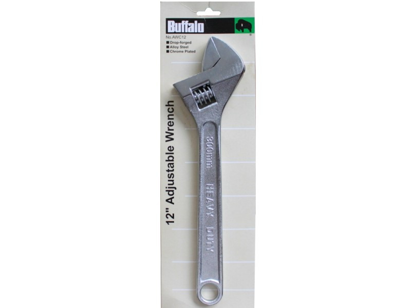 12" ADAJUSTABLE WRENCH