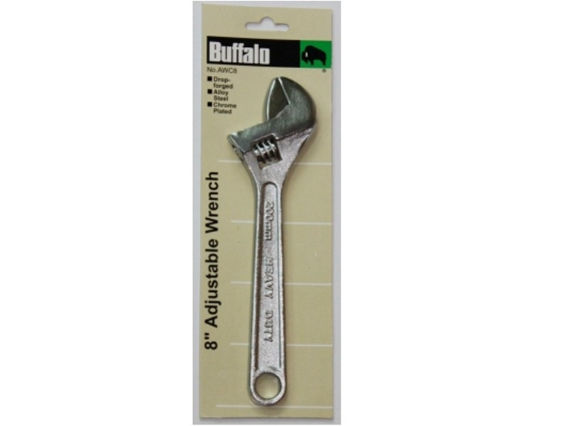 8" ADAJUSTABLE WRENCH