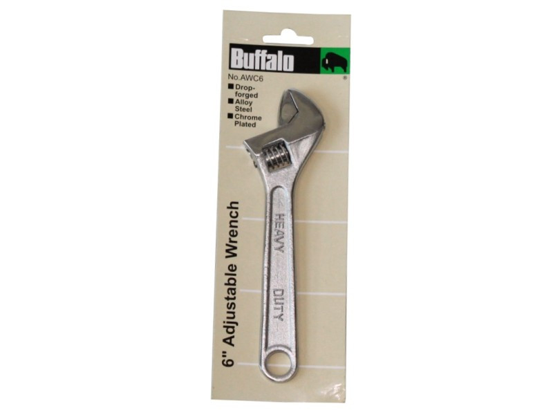 6" ADJUSTABLE WRENCH