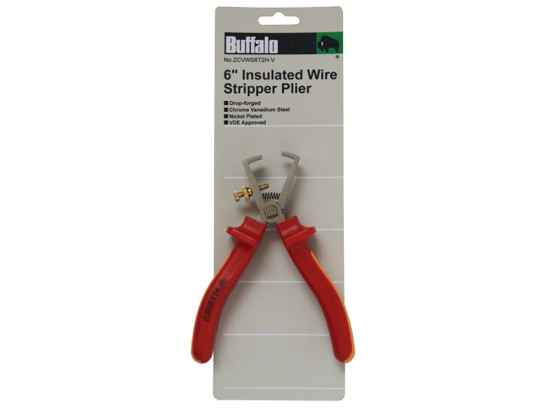 6" INSULATED WIRE STRIPPER PLIER