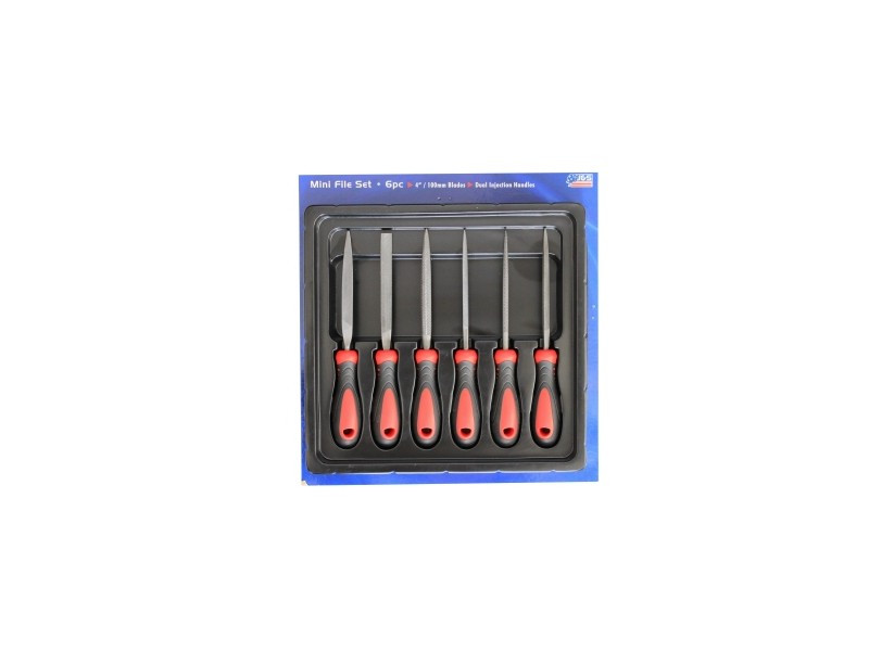 6PCS 7" MINI FILE SET