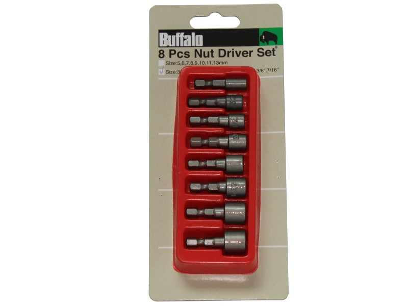 8PCS NUT DRIVER SET