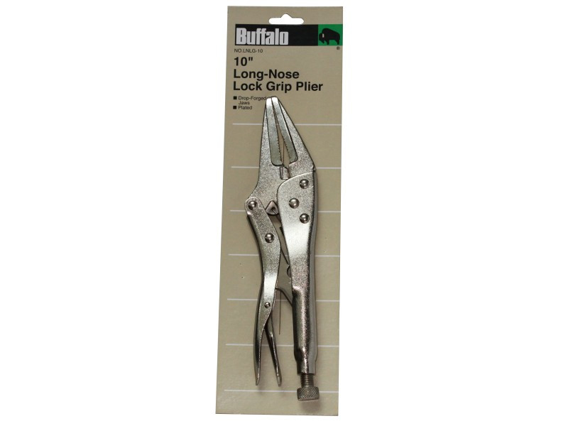 10" LONG NOSE LOCK GRIP PLIER