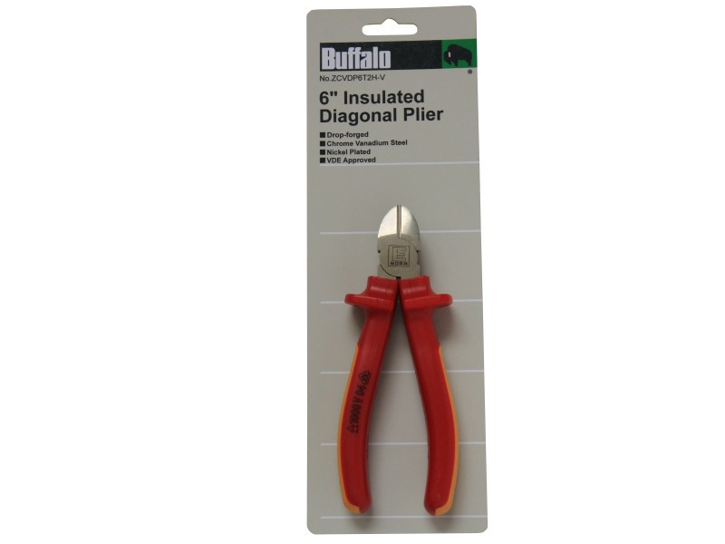6" INSULATED DIAGONAL PLIER