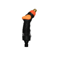 BRASS ADJUSTABLE HEAD TUMB-CONTROL METAL NOZZLE