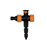 30° PLASTIC ADJUSTABLE SPRAY WITH PLASTIC ADAPTER 