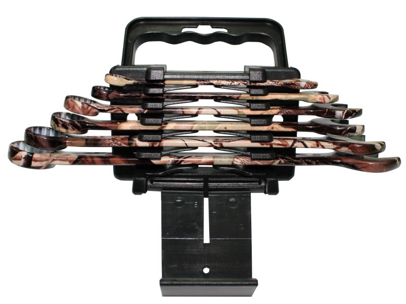 6PCS TEETH COMBINATION SPANNER WRENCH SET 