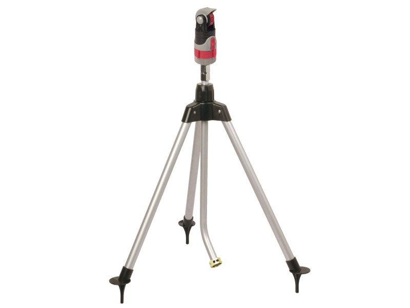 4-PATTERN GEAR DRIVE SPRINKLER W/EXTENSIBLE TRIPOD