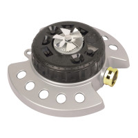 METAL 9-PATTERN TURRET SPRINKLER