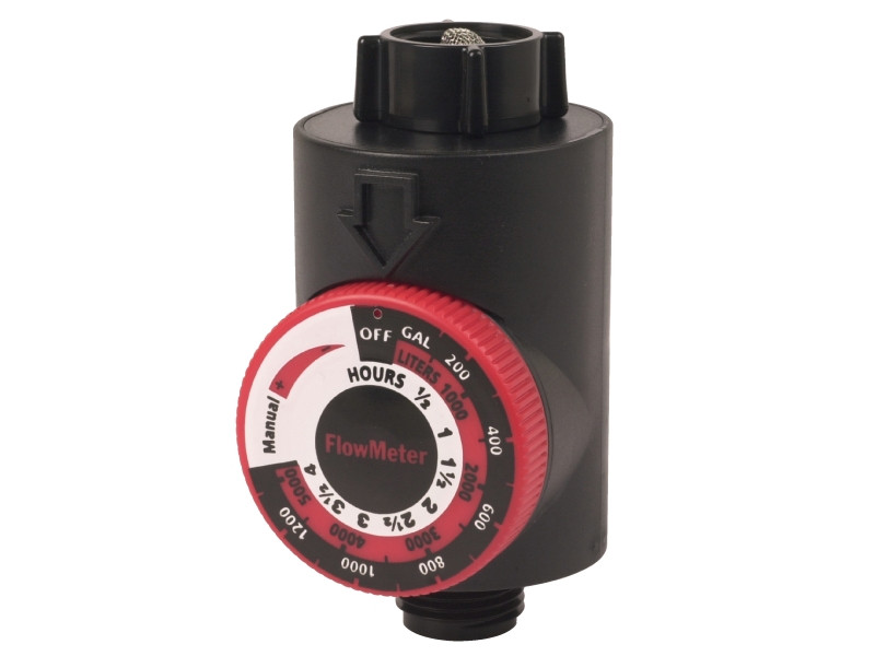FLOW METER WATER TIMER