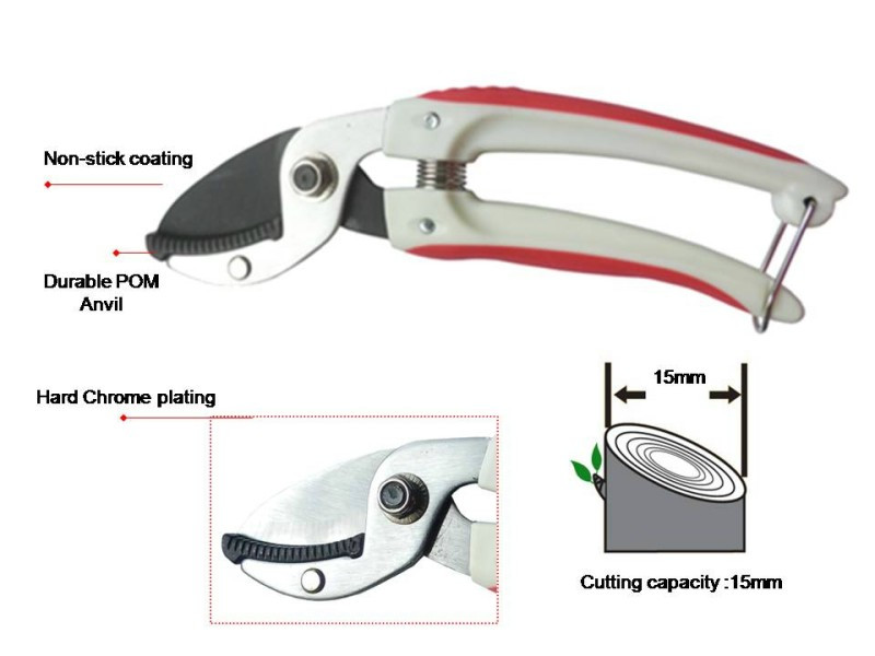 185MM ANVIL PRUNING SHEARS	