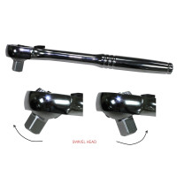 RATCHET HANDLE WITH SWIVEL DRIVER HEAD